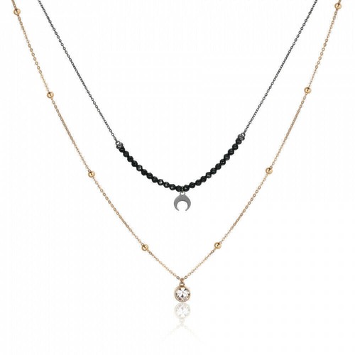 Sagapo collana donna doppio - collana,