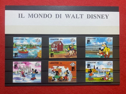 Walt disney stamps - walt,