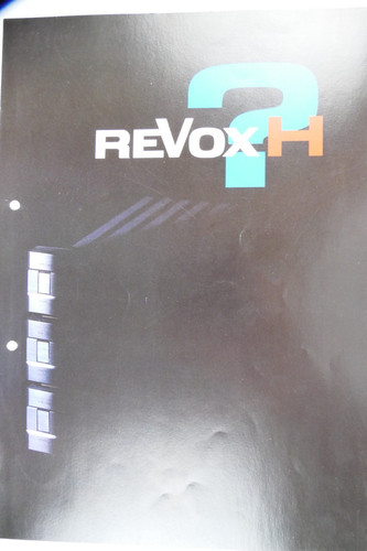 Studer revox catalogo - revox,