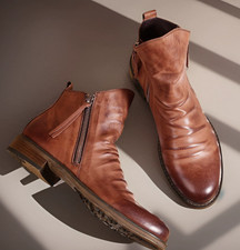 Stivaletti inglesi uomo zip