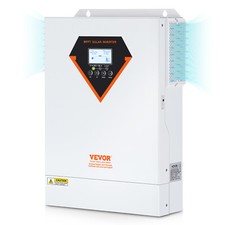 VEVOR Inverter Solare Ibrido da 5500 W 230 V CA con Regolatore Solare MPPT 100 A