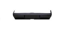 Black rear bumper fits panda - black,