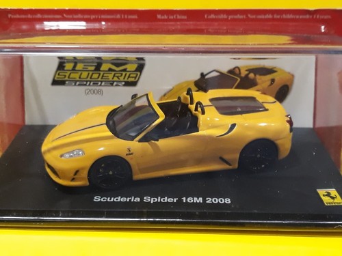 Die cast scuderia spider - die, 16m