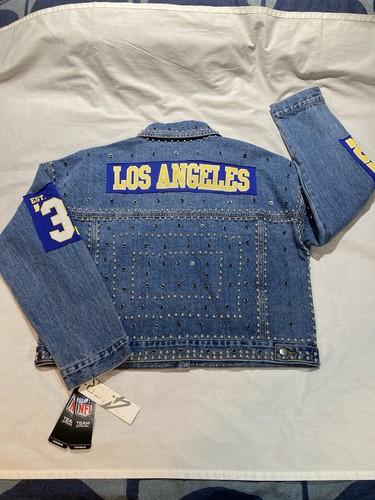 Giacca jeans con borchie - giacca,
