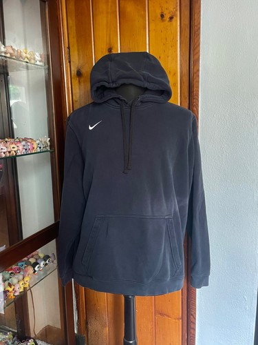 Felpa con cappuccio nike nera - con,