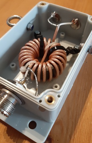 300w balun beam - hf, (beam