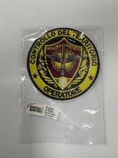 PATCH RICAMO CONTROLLO DEL