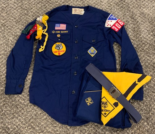 Vintage boy scout - boy,