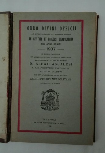 Ordo divini officii - divini,