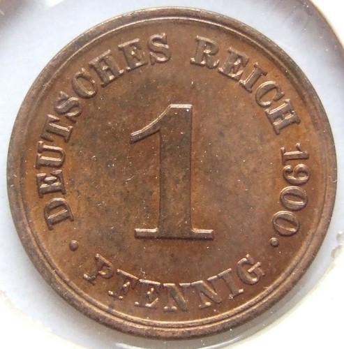Moneta impero tedesco - tedesco, 1