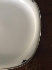 Rosenthal suomi piatto piano filo platino nuovo senza scatola