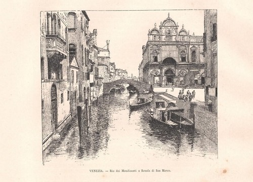 Venezia scuola san marco - marco, rio