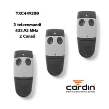 Cardin TXC449200 Telecomando 2