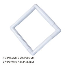 Telaio per ricamo quadrato con