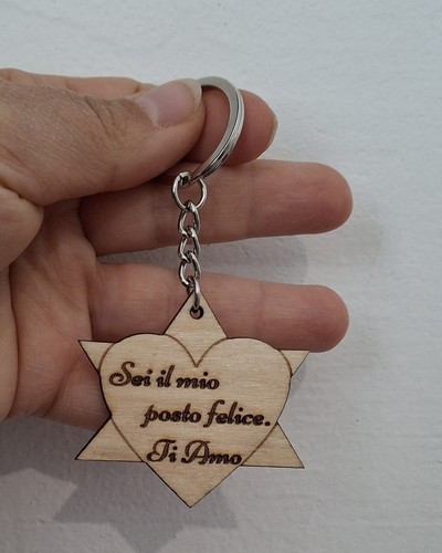 Idea regalo portachiavi cuore - regalo,