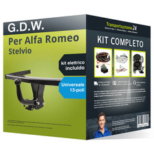 Pacco Gancio traino fisso per