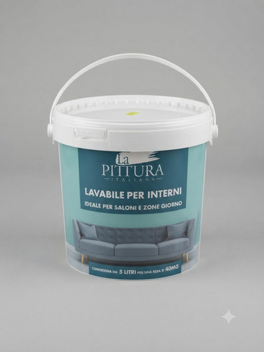 Pittura lavabile per interni - lavabile,