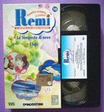 VHS Ita Animazione Remi Ascolta Sempre il Cuore 10 Deagostini 2 epis (V159