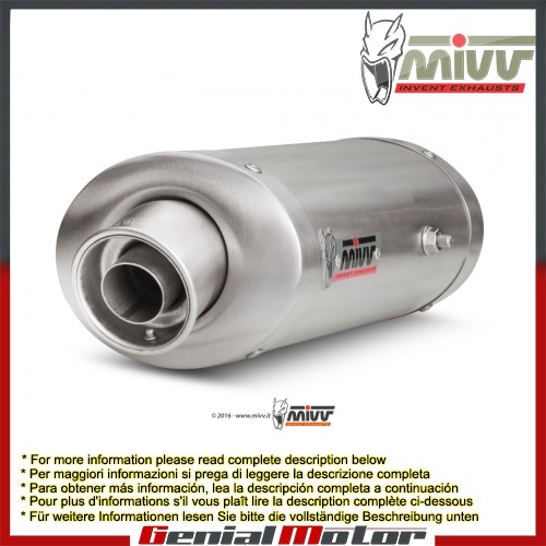 Terminale scarico mivv oval - scarico,