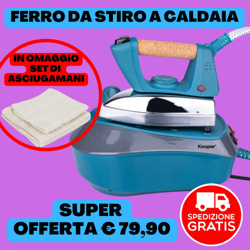 Ferro stiro caldaia 2000 - ferro, a
