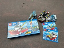 RARA! LEGO 60109 City Fire Boat  Motobarca Antincendio