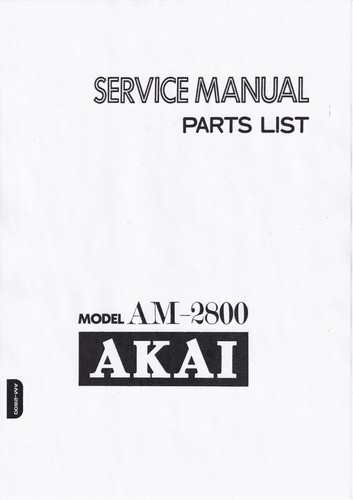 Manuale servizio - manuale,
