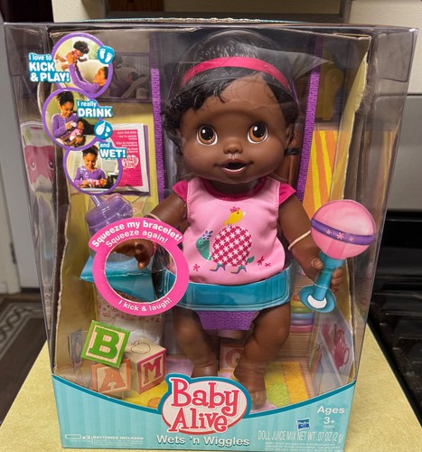 Baby alive wets wiggles - alive,