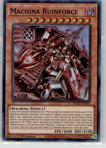 Machina ruinforce mp22 en203 - ruinforce, mp22-en203