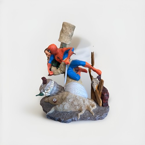 Statua spider man sandman - vs,