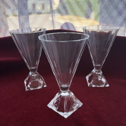 Verres eau cristal - 3,