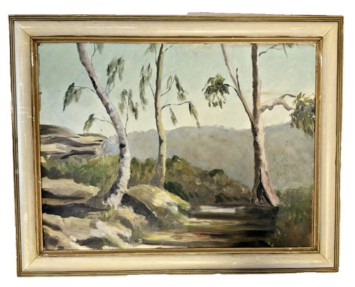 Dipinto paesaggio plein air