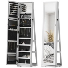 HOMCOM Specchio Portagioie