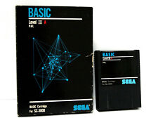  SEGA SC-3000 BASIC LEVEL III A B-30 1983 PAL CARTRIDGE USED GENUINE FR1 65714