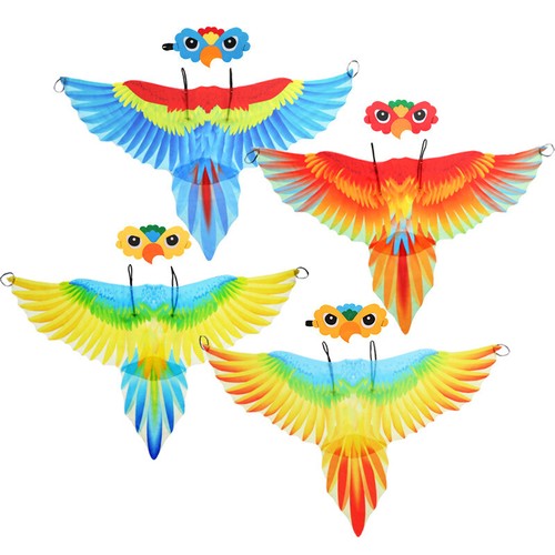 Costume pappagallo mantello