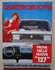 Quattroruote  Dicembre 1981