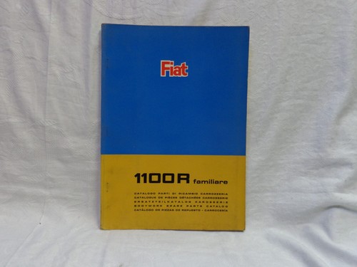 Fiat 1100 familiare catalogo - 1100, r