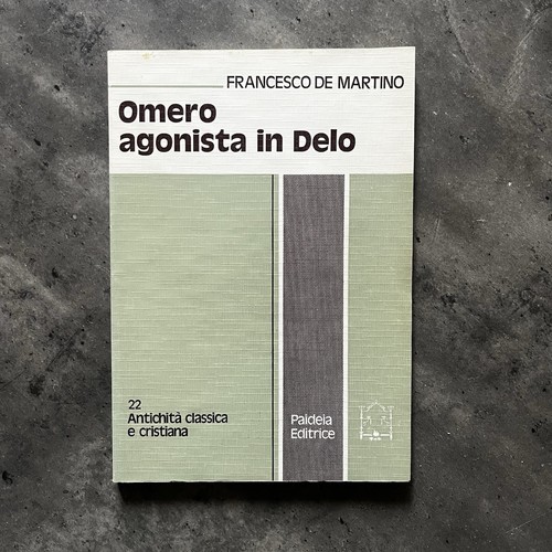 Omero agonista delo de - omero,