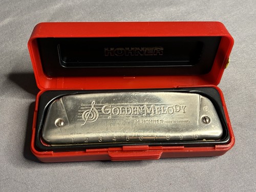 Hohner golden melody harmonica - hohner,
