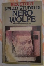 Nello studio di Nero Wolfe di Rex Stout, 1° Edizione, Mondadori Editore, 1988