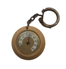 *HH* Portachiavi vintage montres mod made france igrometro termometro keychain 