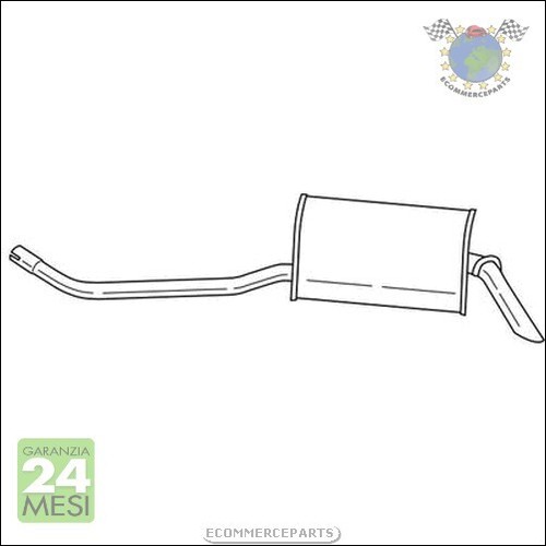16601 silenziatore marmitta - #16601,