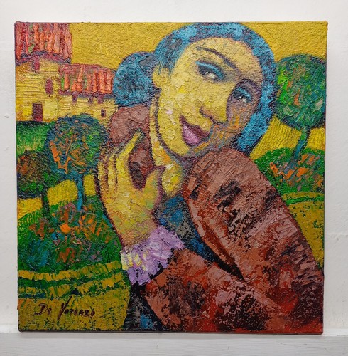 Paesaggio figura quadro - paesaggio,