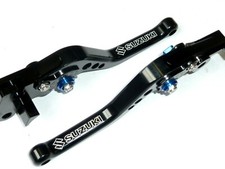 Suzuki GSXR1000 2001-2004 Corto Nero Freno E Leve Frizione Strada Pista Gara