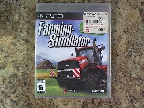 Sony farming simulator ps3 - simulator,
