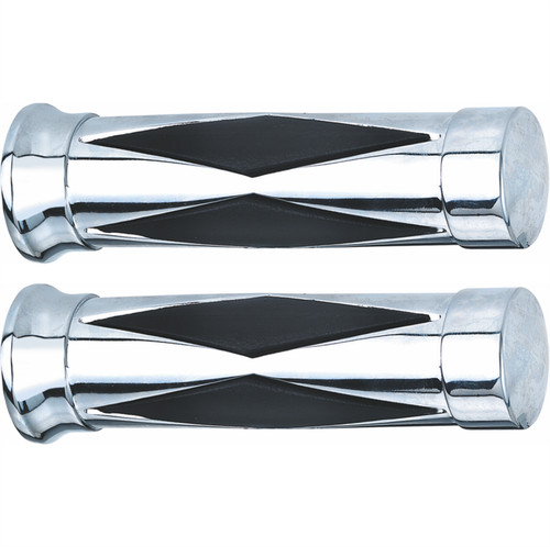 Coppia manopole moto custom - manopole,