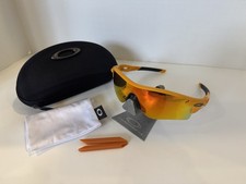 NUOVO 100% Oakley Custom Radarlock Path Safehouse arancione opaco/iridio fuoco