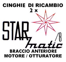 KIT 2 CINGHIE DI RICAMBIO x