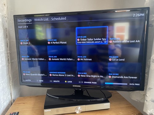 Humax dtr t2000 - 1.0tb, freeview