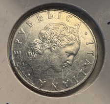 1986 Italy 50 Lire Lira Actual