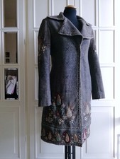 Cappotto donna tweed lana